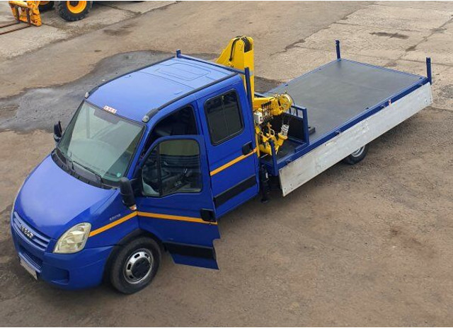 Iveco 50C18 Daily 3.D 16V +Effer - Легка бортова вантажівка, Вантажопасажирський фургон: фото 3 Iveco 50C18 Daily 3.D 16V +Effer - Легка бортова вантажівка, Вантажопасажирський фургон: фото 3