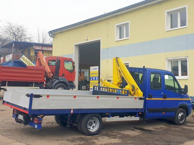 Iveco 50C18 Daily 3.D 16V +Effer - Легка бортова вантажівка, Вантажопасажирський фургон: фото 1 Iveco 50C18 Daily 3.D 16V +Effer - Легка бортова вантажівка, Вантажопасажирський фургон: фото 1