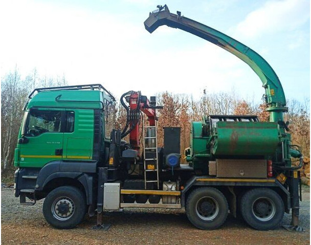 Jenz HEM 583R +6x6 MAN TGS 33.540 +Palfinger (docs MACHINE!) - Дробарка для лісництва: фото 3 Jenz HEM 583R +6x6 MAN TGS 33.540 +Palfinger (docs MACHINE!) - Дробарка для лісництва: фото 3