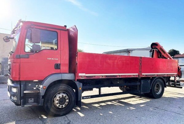 MAN 6m TGM 18.340 +Palfinger 12001 radio - Бортова вантажівка/ Платформа, Вантажівка з маніпулятором: фото 3 MAN 6m TGM 18.340 +Palfinger 12001 radio - Бортова вантажівка/ Платформа, Вантажівка з маніпулятором: фото 3