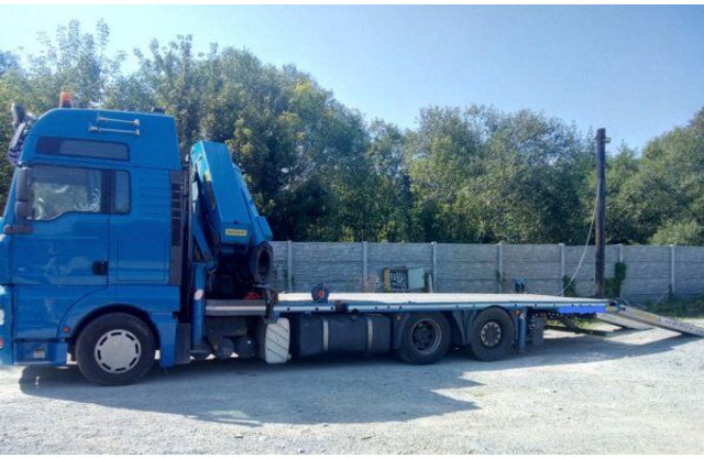 MAN 6x2 TGA 480 BDF +1m +16m crane - Бортова вантажівка/ Платформа, Вантажівка з маніпулятором: фото 1 MAN 6x2 TGA 480 BDF +1m +16m crane - Бортова вантажівка/ Платформа, Вантажівка з маніпулятором: фото 1
