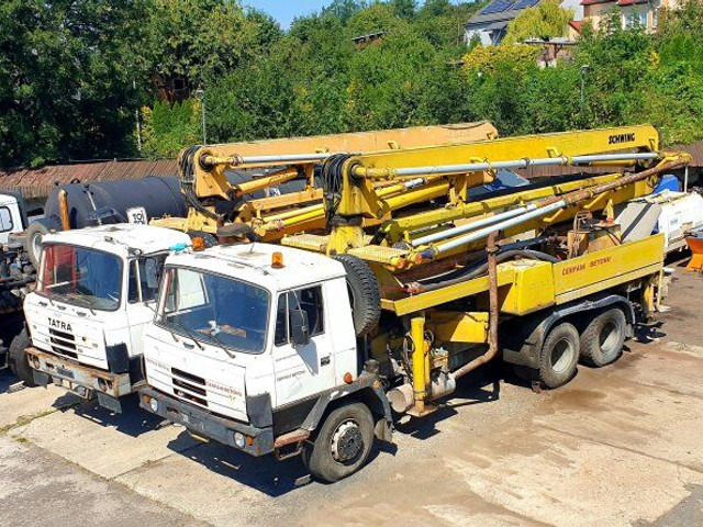 Schwing 25m BPL 601 +6x6 Tatra 815 (DOCS/KFZ MACHINE +1 no docs/kein kfz - Автобетононасос: фото 1 Schwing 25m BPL 601 +6x6 Tatra 815 (DOCS/KFZ MACHINE +1 no docs/kein kfz - Автобетононасос: фото 1