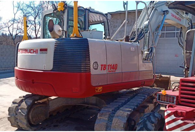 Takeuchi TB 1140 - Гусеничний екскаватор: фото 4 Takeuchi TB 1140 - Гусеничний екскаватор: фото 4