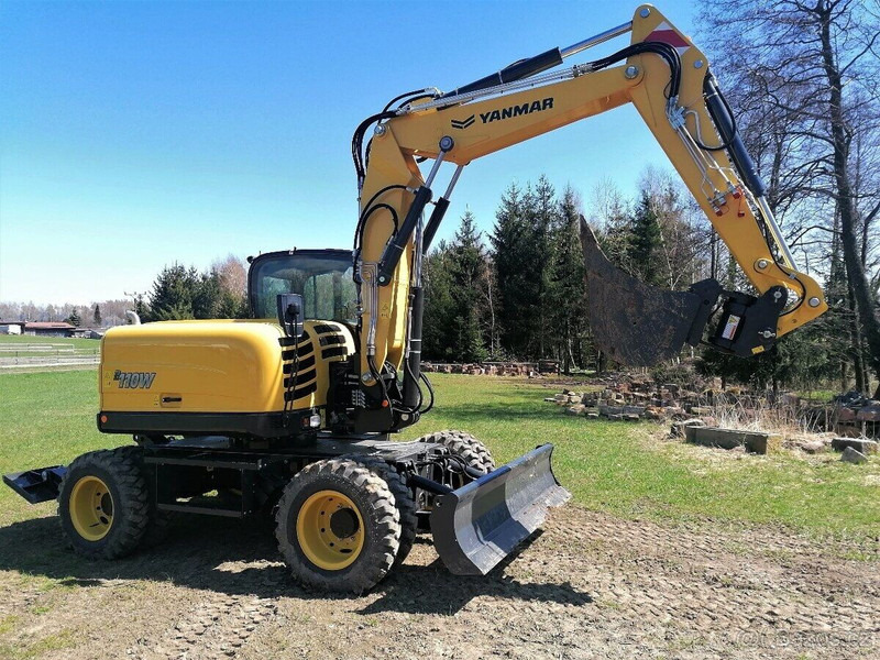 Yanmar B110 W - Колісний екскаватор: фото 1 Yanmar B110 W - Колісний екскаватор: фото 1