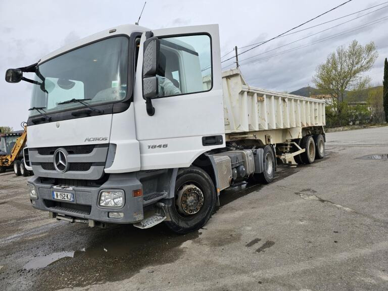 Mercedes Actros 1846 - Тягач, Самоскид напівпричіп: фото 1 Mercedes Actros 1846 - Тягач, Самоскид напівпричіп: фото 1