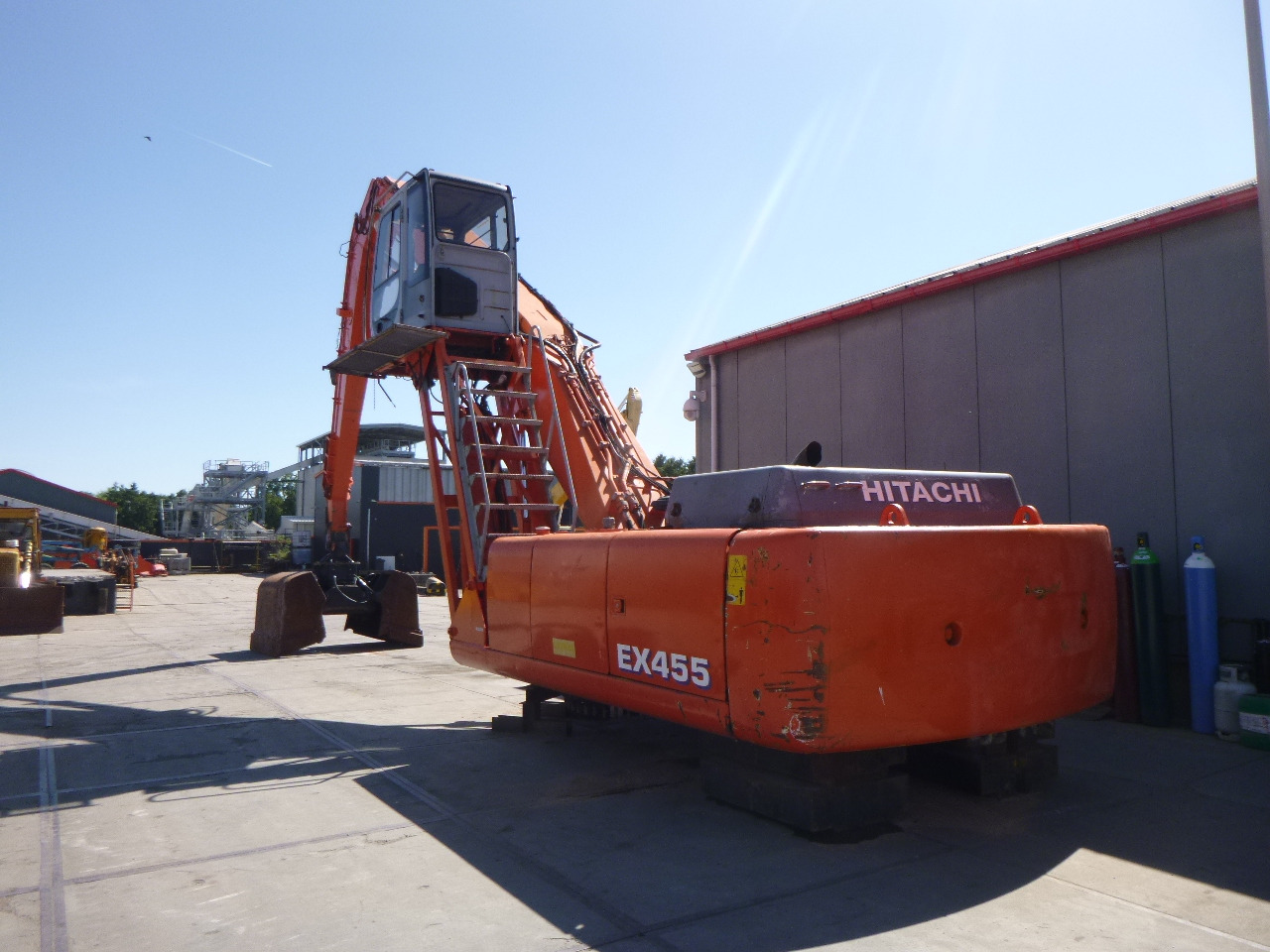 FIAT-HITACHI EX455 Stationary dock/ship material handler - Перевантажувач: фото 3 FIAT-HITACHI EX455 Stationary dock/ship material handler - Перевантажувач: фото 3