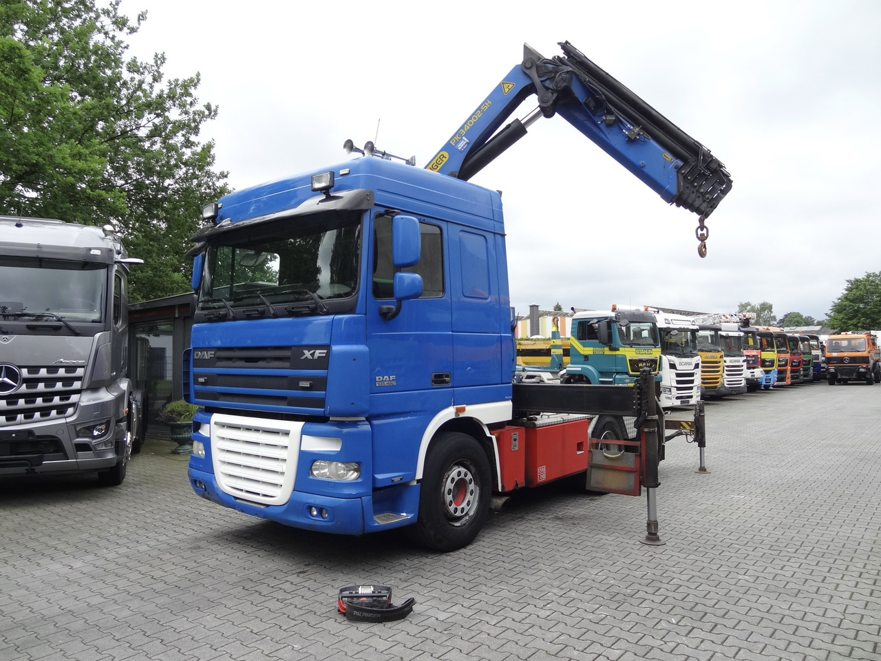Daf XF105 460 6X2 Palfinger PK 34002 - Вантажівка з маніпулятором, Тягач: фото 1 Daf XF105 460 6X2 Palfinger PK 34002 - Вантажівка з маніпулятором, Тягач: фото 1