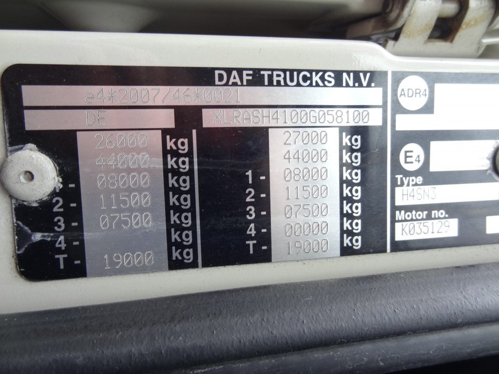 Daf XF440 6X2 Fassi 235 mit Jib bis 24.50 Meter в лізинг Daf XF440 6X2 Fassi 235 mit Jib bis 24.50 Meter: фото 15