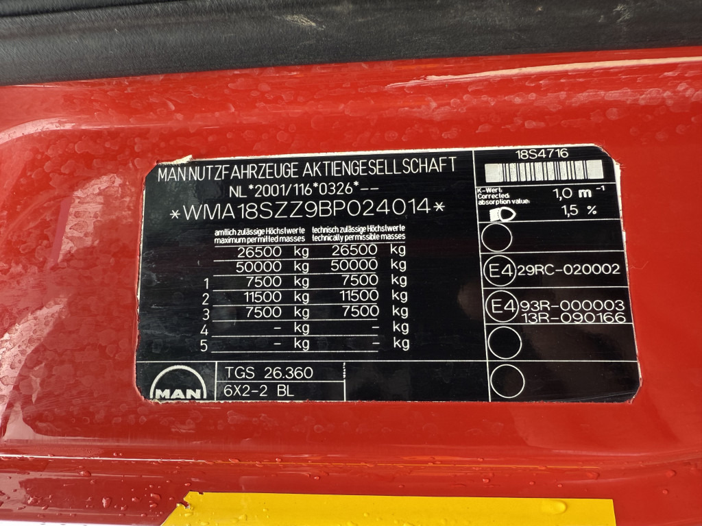 MAN TGS 26.360 6X2 Haken mit Kran HMF 1643Z - Гаковий мультиліфт вантажівка, Вантажівка з маніпулятором: фото 4 MAN TGS 26.360 6X2 Haken mit Kran HMF 1643Z - Гаковий мультиліфт вантажівка, Вантажівка з маніпулятором: фото 4