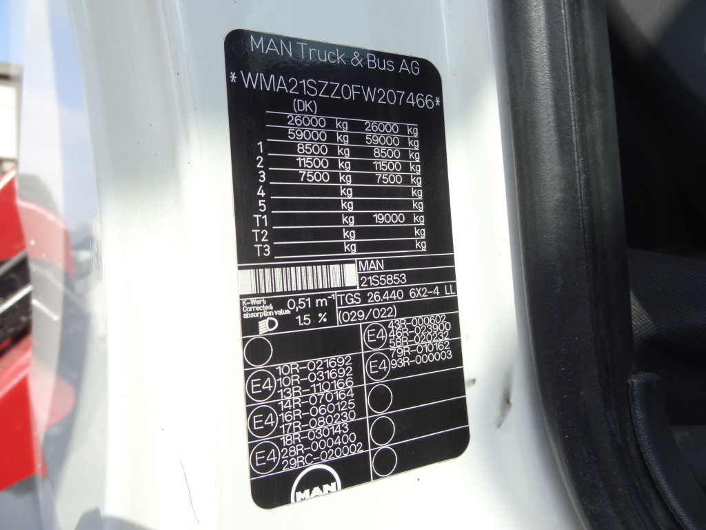 MAN TGS 26.440 6X2 HMF 2620 K5 - Бортова вантажівка/ Платформа, Вантажівка з маніпулятором: фото 4 MAN TGS 26.440 6X2 HMF 2620 K5 - Бортова вантажівка/ Платформа, Вантажівка з маніпулятором: фото 4