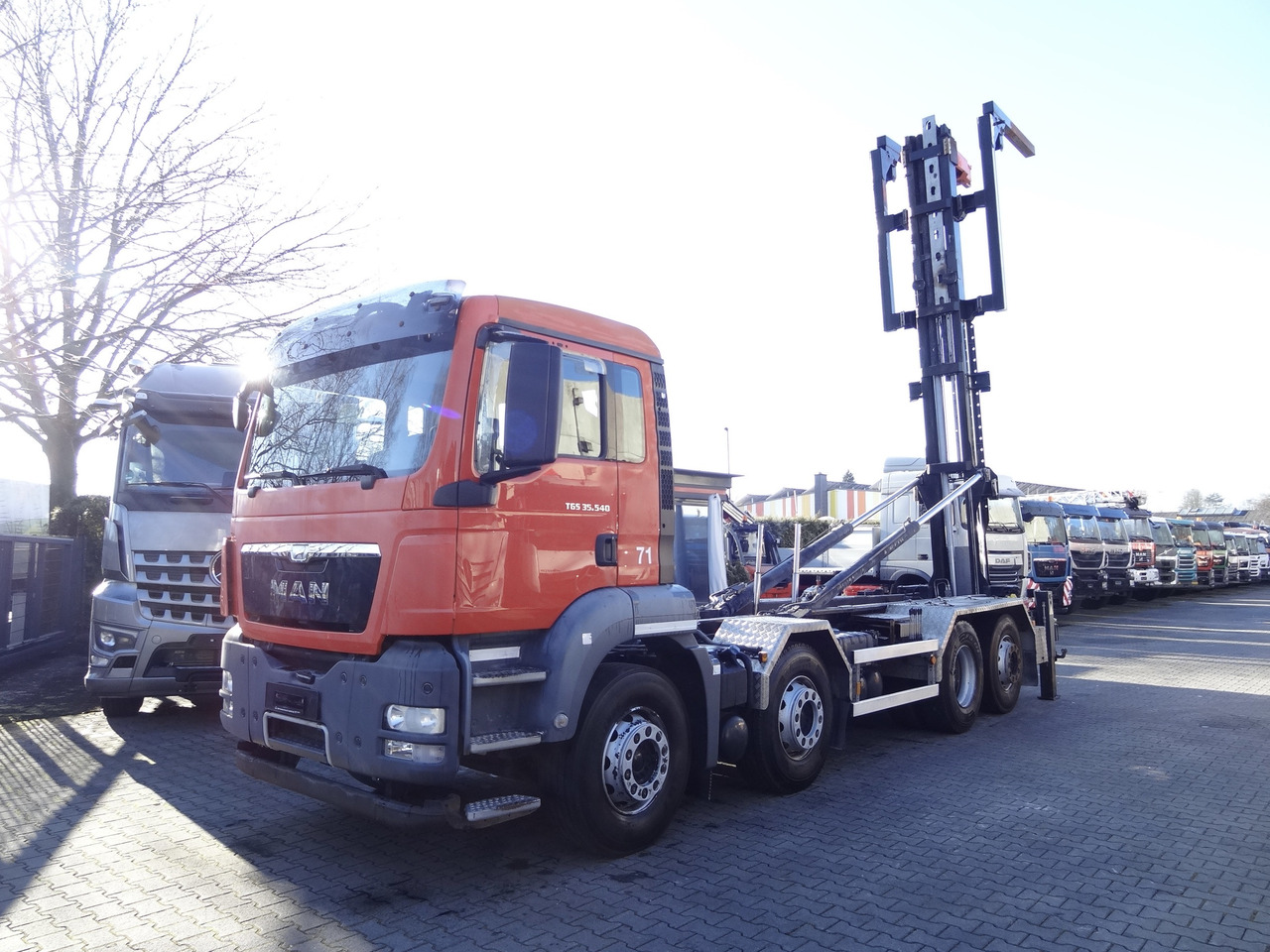 MAN TGS 35.440 8X2 Haken/ Silosteller M-Tec - Гаковий мультиліфт вантажівка: фото 1 MAN TGS 35.440 8X2 Haken/ Silosteller M-Tec - Гаковий мультиліфт вантажівка: фото 1