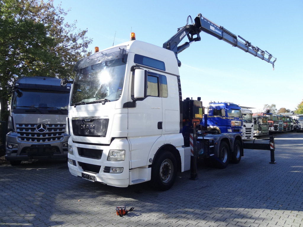 MAN TGX 33.480 6X4 Kran MKG 381 bis 20 Meter - Вантажівка з маніпулятором, Тягач: фото 1 MAN TGX 33.480 6X4 Kran MKG 381 bis 20 Meter - Вантажівка з маніпулятором, Тягач: фото 1