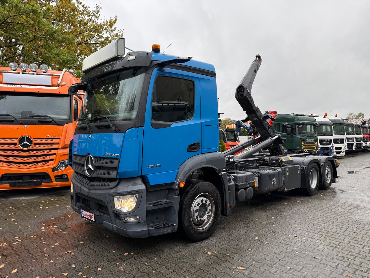 Mercedes-Benz Actros MP5 2546 6X2 Meiller RS21 - Гаковий мультиліфт вантажівка: фото 1 Mercedes-Benz Actros MP5 2546 6X2 Meiller RS21 - Гаковий мультиліфт вантажівка: фото 1