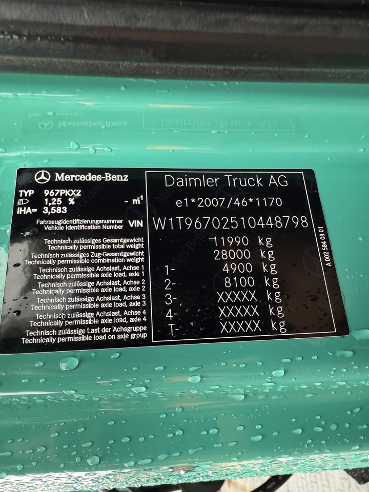 Mercedes-Benz Atego 1227 Kran MKG 96 - Бортова вантажівка/ Платформа, Вантажівка з маніпулятором: фото 5 Mercedes-Benz Atego 1227 Kran MKG 96 - Бортова вантажівка/ Платформа, Вантажівка з маніпулятором: фото 5