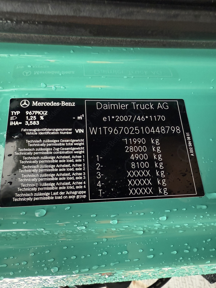 Mercedes-Benz Atego 1227 Kran MKG 96 - Бортова вантажівка/ Платформа, Вантажівка з маніпулятором: фото 5 Mercedes-Benz Atego 1227 Kran MKG 96 - Бортова вантажівка/ Платформа, Вантажівка з маніпулятором: фото 5