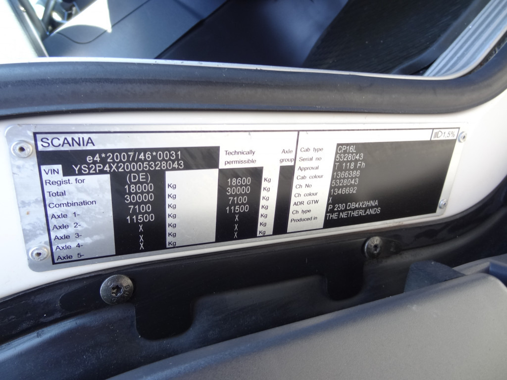 Scania P230 4X2 Kran Atlas 92.2 A2 - Бортова вантажівка/ Платформа, Вантажівка з маніпулятором: фото 4 Scania P230 4X2 Kran Atlas 92.2 A2 - Бортова вантажівка/ Платформа, Вантажівка з маніпулятором: фото 4