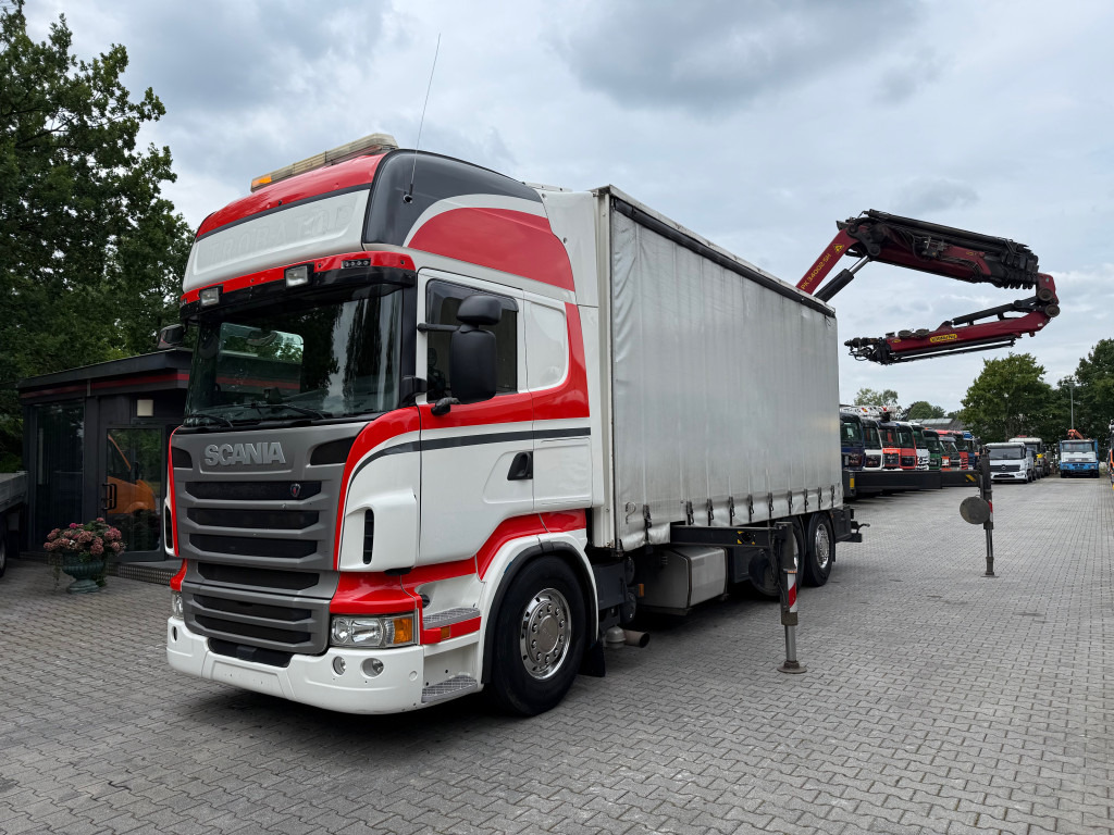 Scania R480 6X2 Palfinger 34002 bis 29 Meter - Бортова вантажівка/ Платформа, Вантажівка з маніпулятором: фото 1 Scania R480 6X2 Palfinger 34002 bis 29 Meter - Бортова вантажівка/ Платформа, Вантажівка з маніпулятором: фото 1