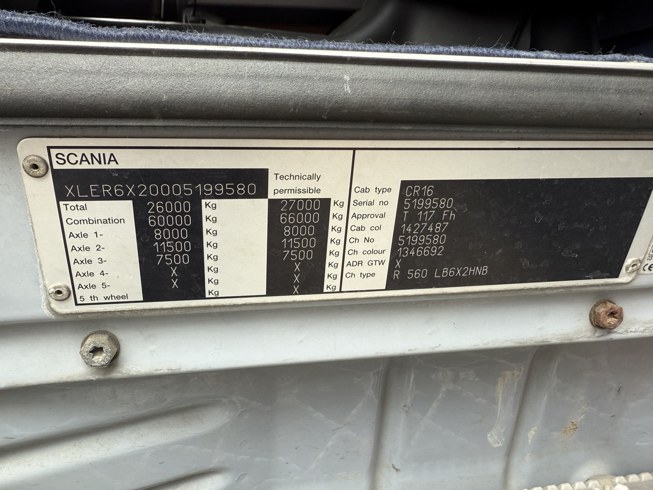 Scania R560 V8 6X2 Kranvorbereitung - Бортова вантажівка/ Платформа, Вантажівка з маніпулятором: фото 2 Scania R560 V8 6X2 Kranvorbereitung - Бортова вантажівка/ Платформа, Вантажівка з маніпулятором: фото 2