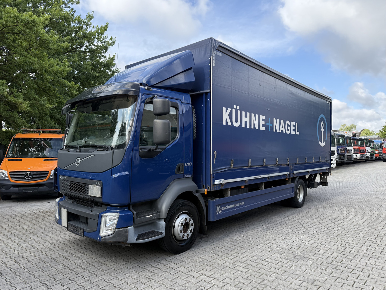 Volvo FL210 14 Tonner - Тентована вантажівка: фото 1 Volvo FL210 14 Tonner - Тентована вантажівка: фото 1