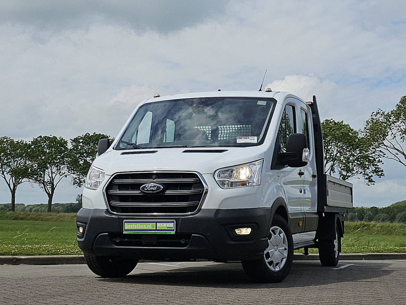 Ford Transit 2.0 L3 Open Laadbak DC! - Легка бортова вантажівка: фото 1 Ford Transit 2.0 L3 Open Laadbak DC! - Легка бортова вантажівка: фото 1