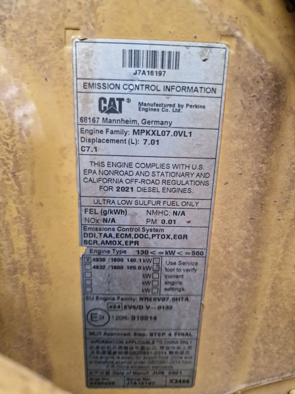 Caterpillar C7.1 Engine (Plant) - Двигун в категорії Будівельна техніка: фото 3 Caterpillar C7.1 Engine (Plant) - Двигун в категорії Будівельна техніка: фото 3