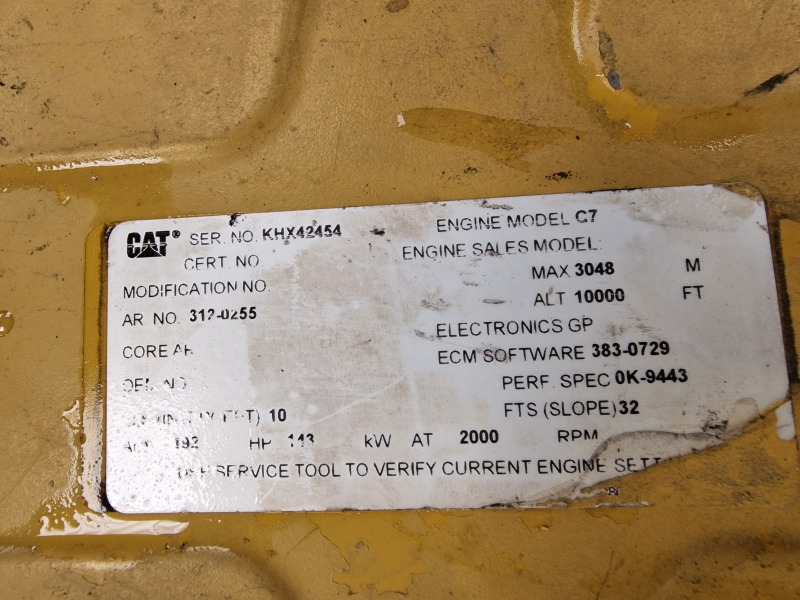 Caterpillar C7 / C7.2 140K Motor Grader Engine (Plant) - Двигун в категорії Будівельна техніка: фото 2 Caterpillar C7 / C7.2 140K Motor Grader Engine (Plant) - Двигун в категорії Будівельна техніка: фото 2