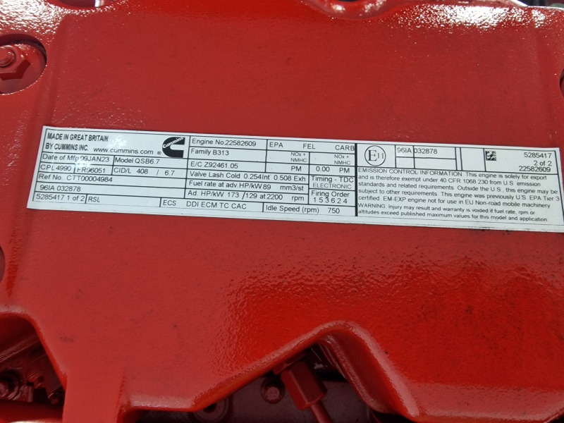 Cummins QSB6.7 CPL4990 New Engine (Plant) - Двигун в категорії Будівельна техніка: фото 3 Cummins QSB6.7 CPL4990 New Engine (Plant) - Двигун в категорії Будівельна техніка: фото 3