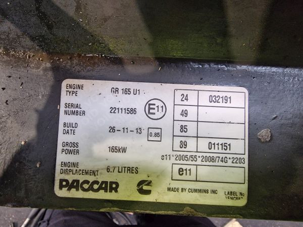 DAF GR165U1 Engine (Truck) - Двигун в категорії Вантажівки: фото 2 DAF GR165U1 Engine (Truck) - Двигун в категорії Вантажівки: фото 2
