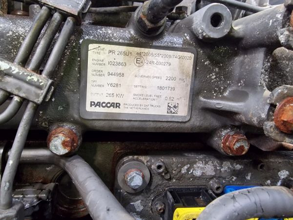 DAF PR265 U1 Engine (Truck) - Двигун в категорії Вантажівки: фото 2 DAF PR265 U1 Engine (Truck) - Двигун в категорії Вантажівки: фото 2