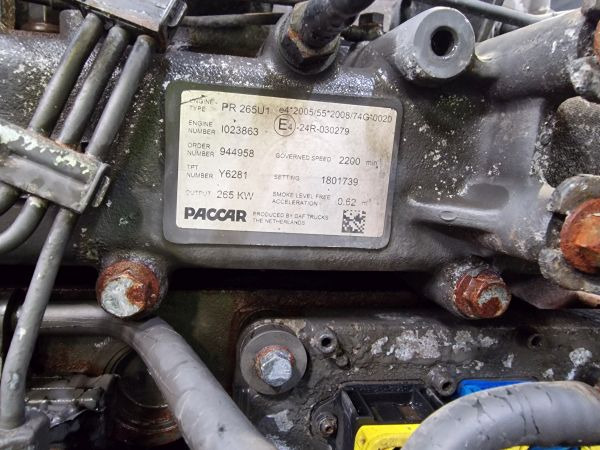 DAF PR265 U1 Engine (Truck) - Двигун в категорії Вантажівки: фото 3 DAF PR265 U1 Engine (Truck) - Двигун в категорії Вантажівки: фото 3