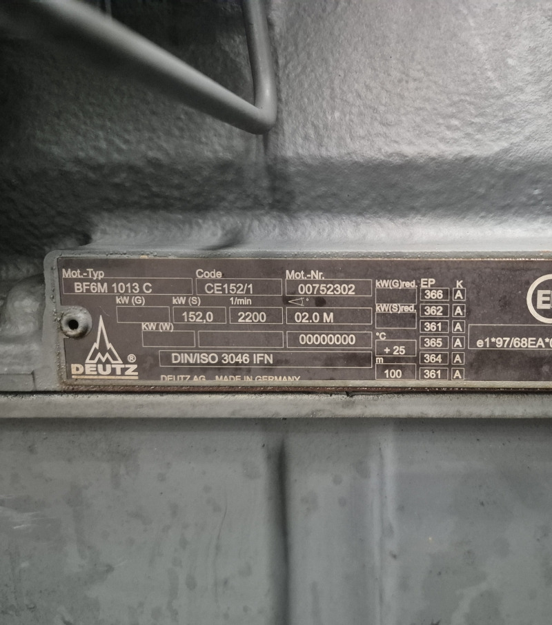 Deutz BF6M1013C Engine (Industrial) - Двигун в категорії Промислове обладнання: фото 2 Deutz BF6M1013C Engine (Industrial) - Двигун в категорії Промислове обладнання: фото 2
