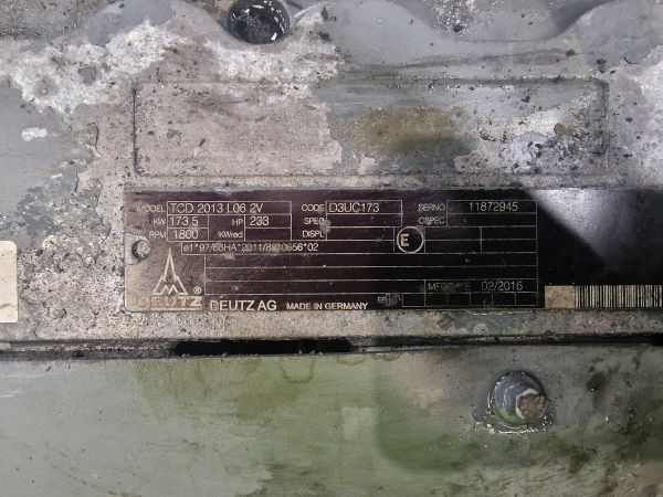 Deutz TCD 2013 L06 2V Engine (Industrial) - Двигун в категорії Промислове обладнання: фото 2 Deutz TCD 2013 L06 2V Engine (Industrial) - Двигун в категорії Промислове обладнання: фото 2