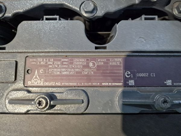 Deutz TCD6.1 L6 Reconditioned Engine (Industrial) - Двигун в категорії Промислове обладнання: фото 2 Deutz TCD6.1 L6 Reconditioned Engine (Industrial) - Двигун в категорії Промислове обладнання: фото 2