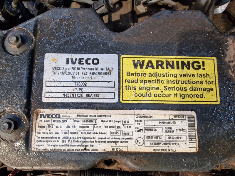 Iveco/Cummins F4HE9484A*J N45ENTX20 Engine (Industrial) - Двигун в категорії Промислове обладнання: фото 2 Iveco/Cummins F4HE9484A*J N45ENTX20 Engine (Industrial) - Двигун в категорії Промислове обладнання: фото 2