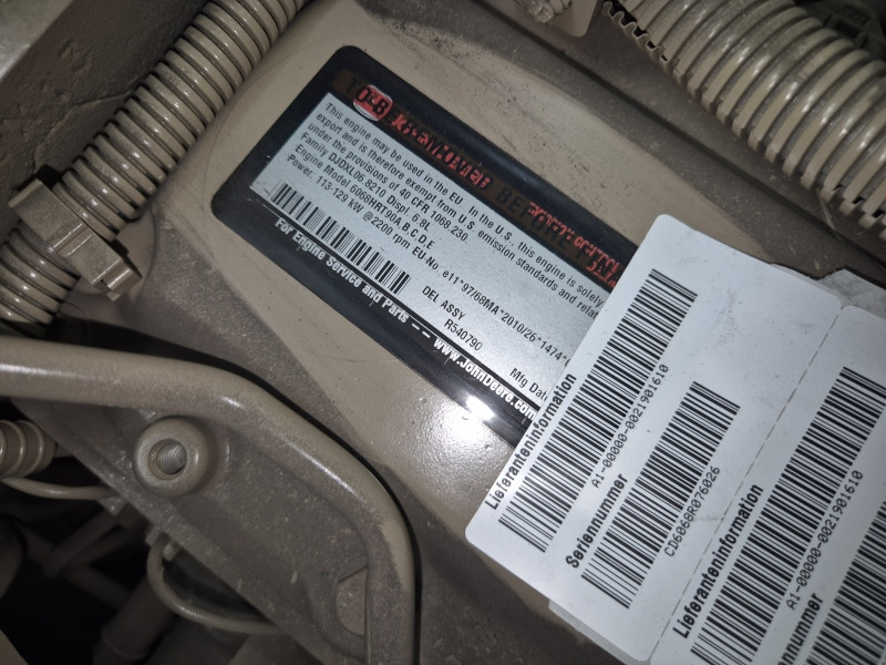 Новий Двигун в категорії Сільськогосподарська техніка John Deere 6068HRT90 Engine (Agri): фото 12 Новий Двигун в категорії Сільськогосподарська техніка John Deere 6068HRT90 Engine (Agri): фото 12