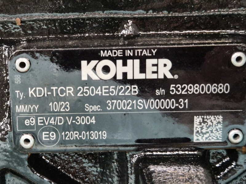 Kohler/JCB KDI-TCR 2504E5/22B New Engine (Plant) - Двигун в категорії Будівельна техніка: фото 2 Kohler/JCB KDI-TCR 2504E5/22B New Engine (Plant) - Двигун в категорії Будівельна техніка: фото 2