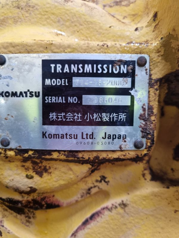 Komatsu 714-16-20002 Gearbox (Plant) - Коробка передач в категорії Будівельна техніка: фото 5 Komatsu 714-16-20002 Gearbox (Plant) - Коробка передач в категорії Будівельна техніка: фото 5