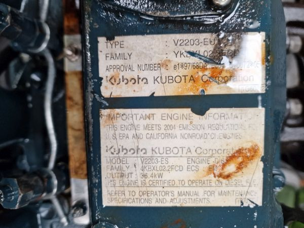 Kubota V2203-ES Engine (Industrial) - Двигун в категорії Промислове обладнання: фото 2 Kubota V2203-ES Engine (Industrial) - Двигун в категорії Промислове обладнання: фото 2