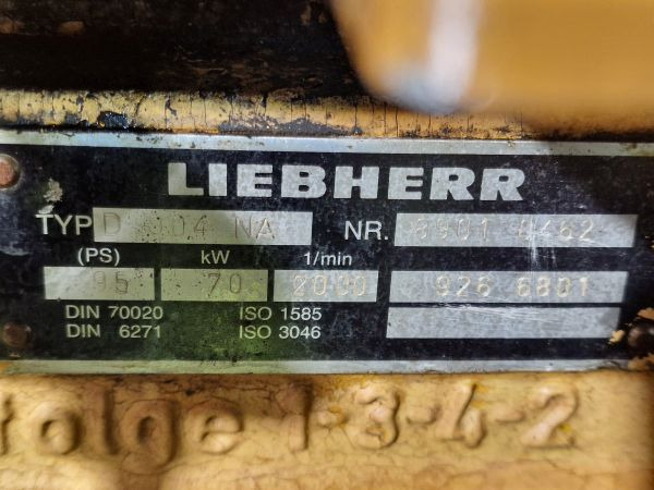 Двигун в категорії Промислове обладнання Liebherr D 904 NA Engine (Industrial): фото 11