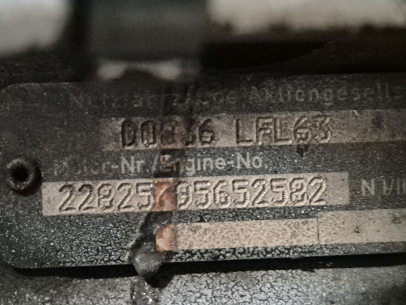 MAN D0836 LFL63 Engine (Truck) - Двигун в категорії Вантажівки: фото 2 MAN D0836 LFL63 Engine (Truck) - Двигун в категорії Вантажівки: фото 2