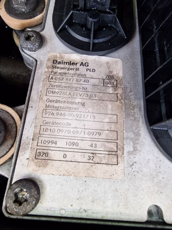 Mercedes Benz OM926LA.EEV/3-03 Econic Spec Engine (Truck) - Двигун в категорії Вантажівки: фото 2 Mercedes Benz OM926LA.EEV/3-03 Econic Spec Engine (Truck) - Двигун в категорії Вантажівки: фото 2