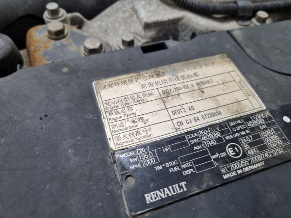 Renault DXI7 260-EUV Engine (Truck) - Двигун в категорії Вантажівки: фото 2 Renault DXI7 260-EUV Engine (Truck) - Двигун в категорії Вантажівки: фото 2