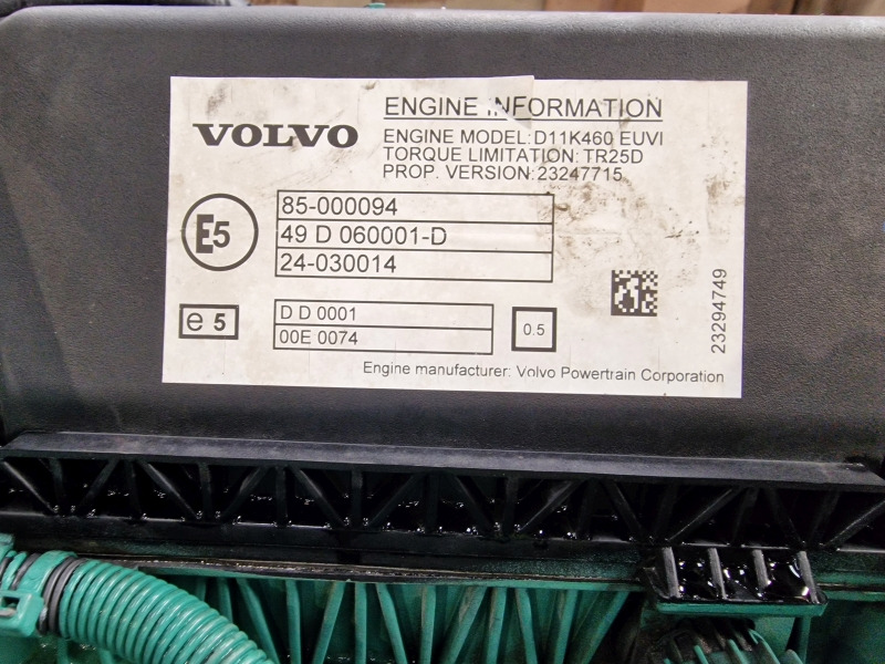 Volvo D11K460 EUVI Engine (Truck) - Двигун в категорії Вантажівки: фото 3 Volvo D11K460 EUVI Engine (Truck) - Двигун в категорії Вантажівки: фото 3