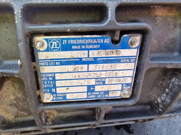 ZF 6AS800TO Gearbox - Коробка передач: фото 2 ZF 6AS800TO Gearbox - Коробка передач: фото 2