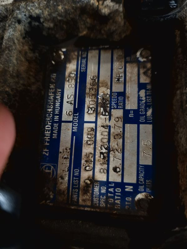 ZF 6AS850 MAN Gearbox - Коробка передач: фото 2 ZF 6AS850 MAN Gearbox - Коробка передач: фото 2