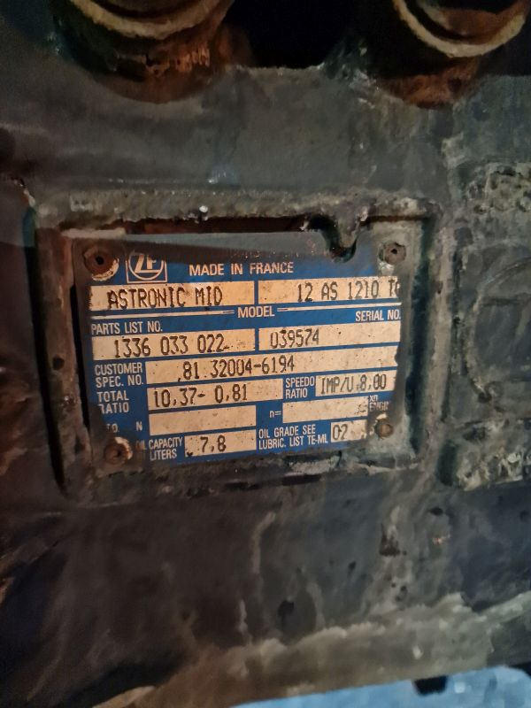 ZF Astronic 12AS1210TO Gearbox - Коробка передач: фото 2 ZF Astronic 12AS1210TO Gearbox - Коробка передач: фото 2