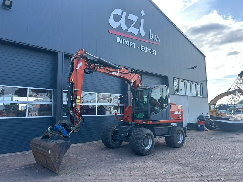 Atlas 140W - Колісний екскаватор: фото 1 Atlas 140W - Колісний екскаватор: фото 1
