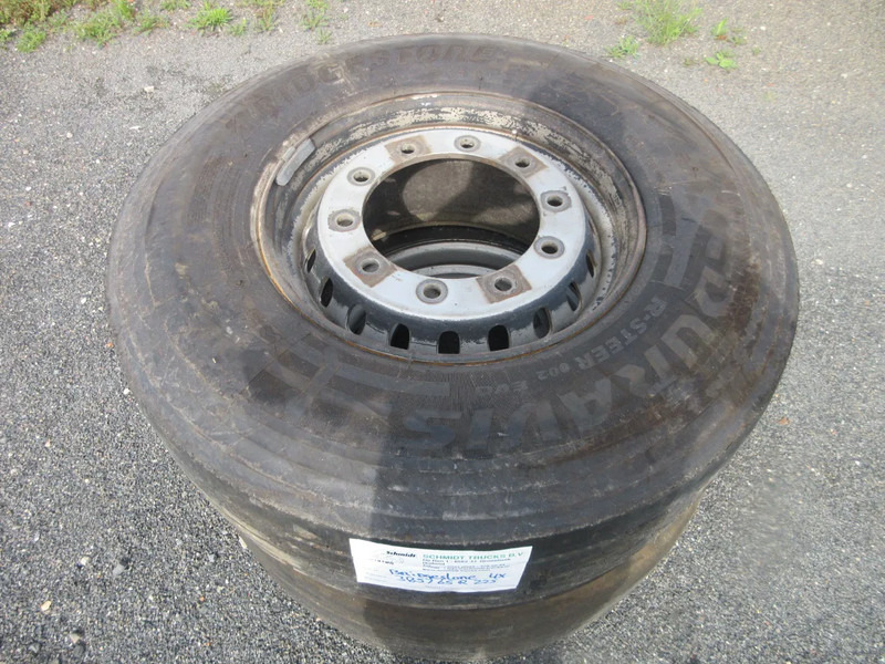 Bridgestone 385 / 65 R 22.5 OPLEGGER BANDEN MET STAAL WIEL - Шина в категорії Вантажівки: фото 2 Bridgestone 385 / 65 R 22.5 OPLEGGER BANDEN MET STAAL WIEL - Шина в категорії Вантажівки: фото 2