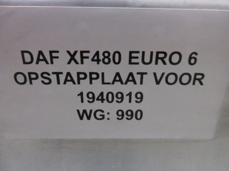 DAF 1940919 TREDEN PLAAT CHASSIS DAF XF 480 EURO 6 - Рама/ Шасі в категорії Вантажівки: фото 5 DAF 1940919 TREDEN PLAAT CHASSIS DAF XF 480 EURO 6 - Рама/ Шасі в категорії Вантажівки: фото 5