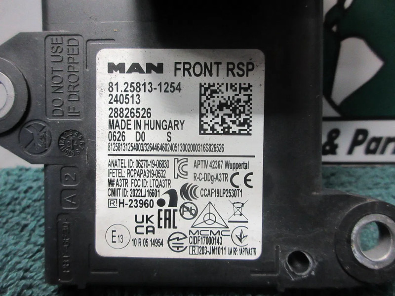 MAN 81.25813-1254 FRONT RSP MODULEN MAN 18.520 EUR0 6 MODEL 2024 - Електрична система в категорії Вантажівки: фото 3 MAN 81.25813-1254 FRONT RSP MODULEN MAN 18.520 EUR0 6 MODEL 2024 - Електрична система в категорії Вантажівки: фото 3